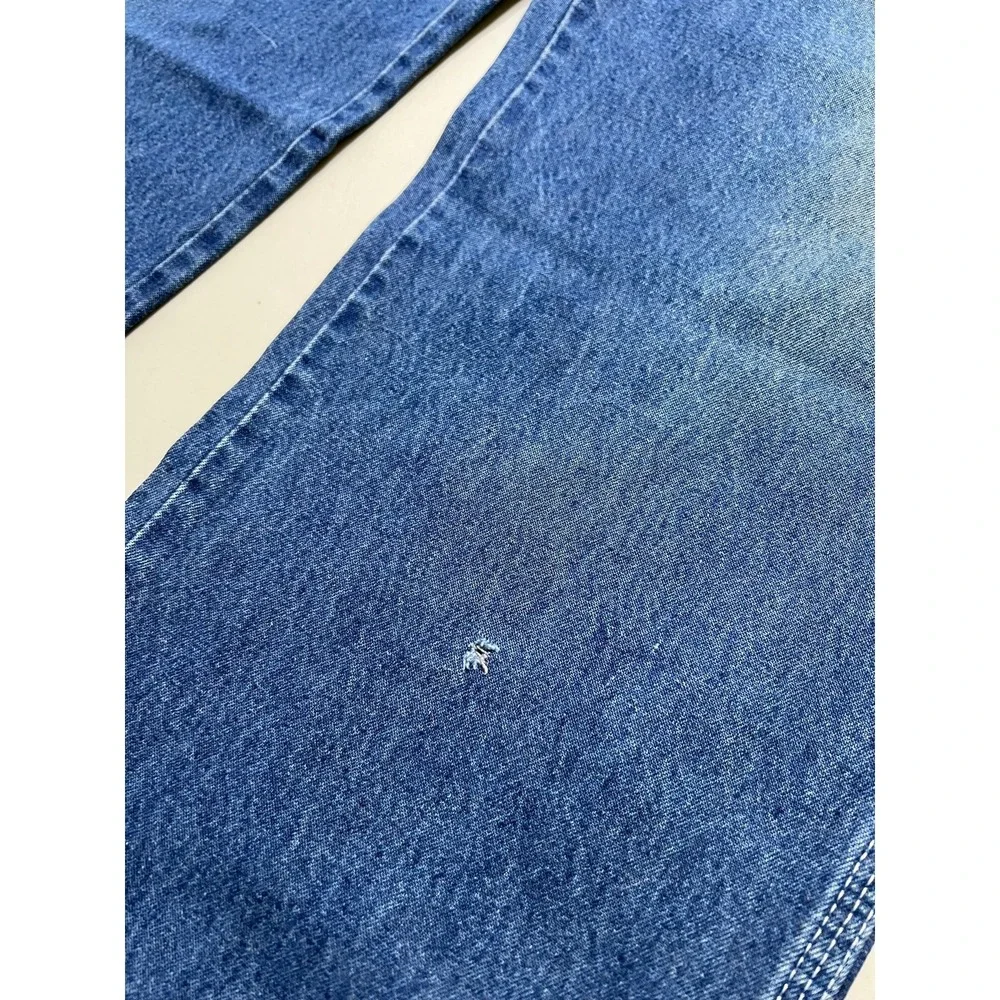 Dickies Carpenter Jeans‎ Mens 40x30 Blue Vintage 80s Workwear Distressed Denim